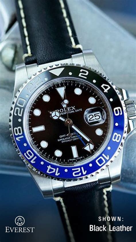 custom watch straps for rolex|rolex watches with custom straps.